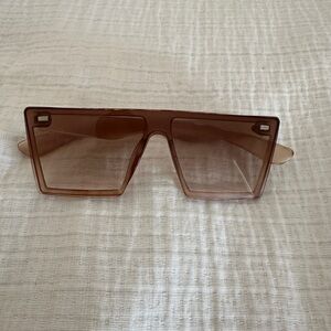 Stylish Brown Square Sunglasses